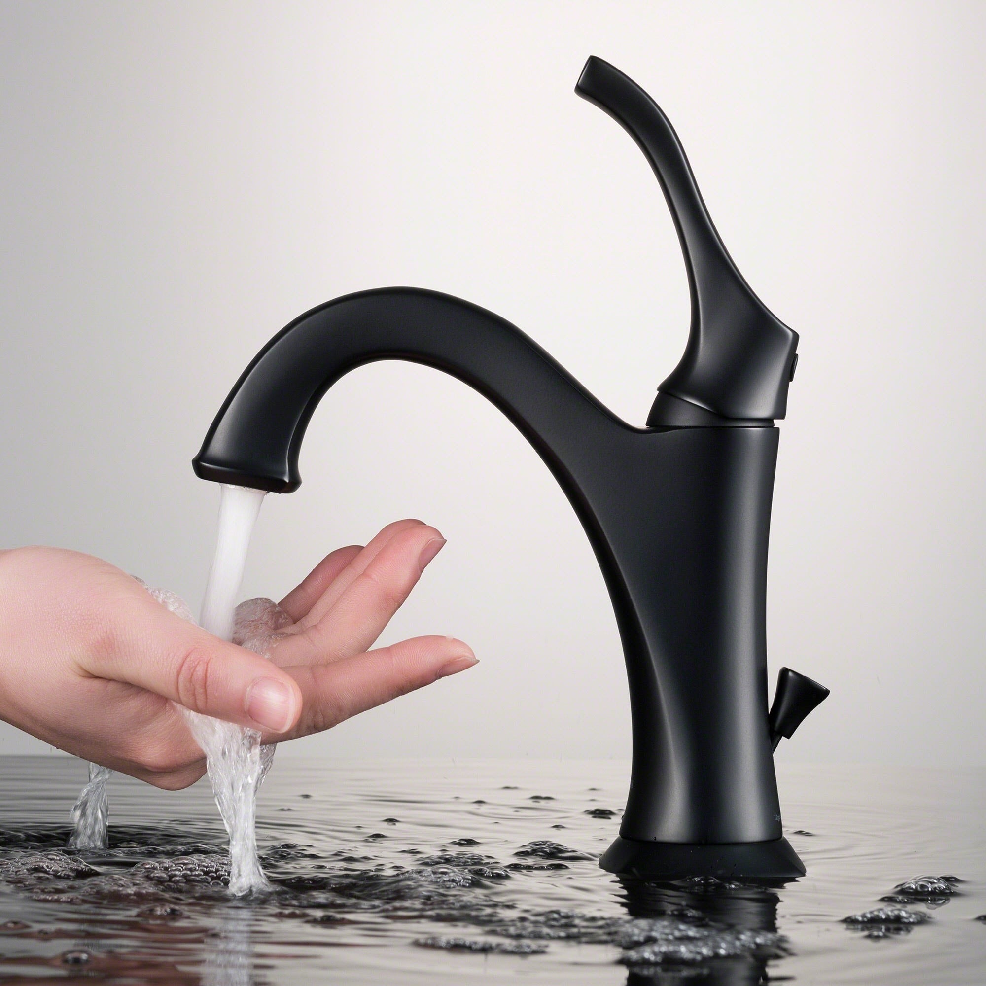KRAUS Kraus KBF-1201MB Arlo Single Handle Basin Bathroom Faucet 1.2 GPM (Single Hole/Deck Plate) KBF-1201MB