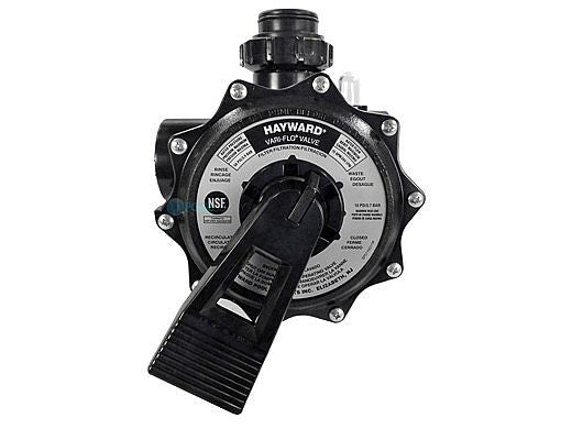 Hayward SP0715X62 Pro-Series Vari-Flo Control Valve with Gauge, 2 inches Side Mount