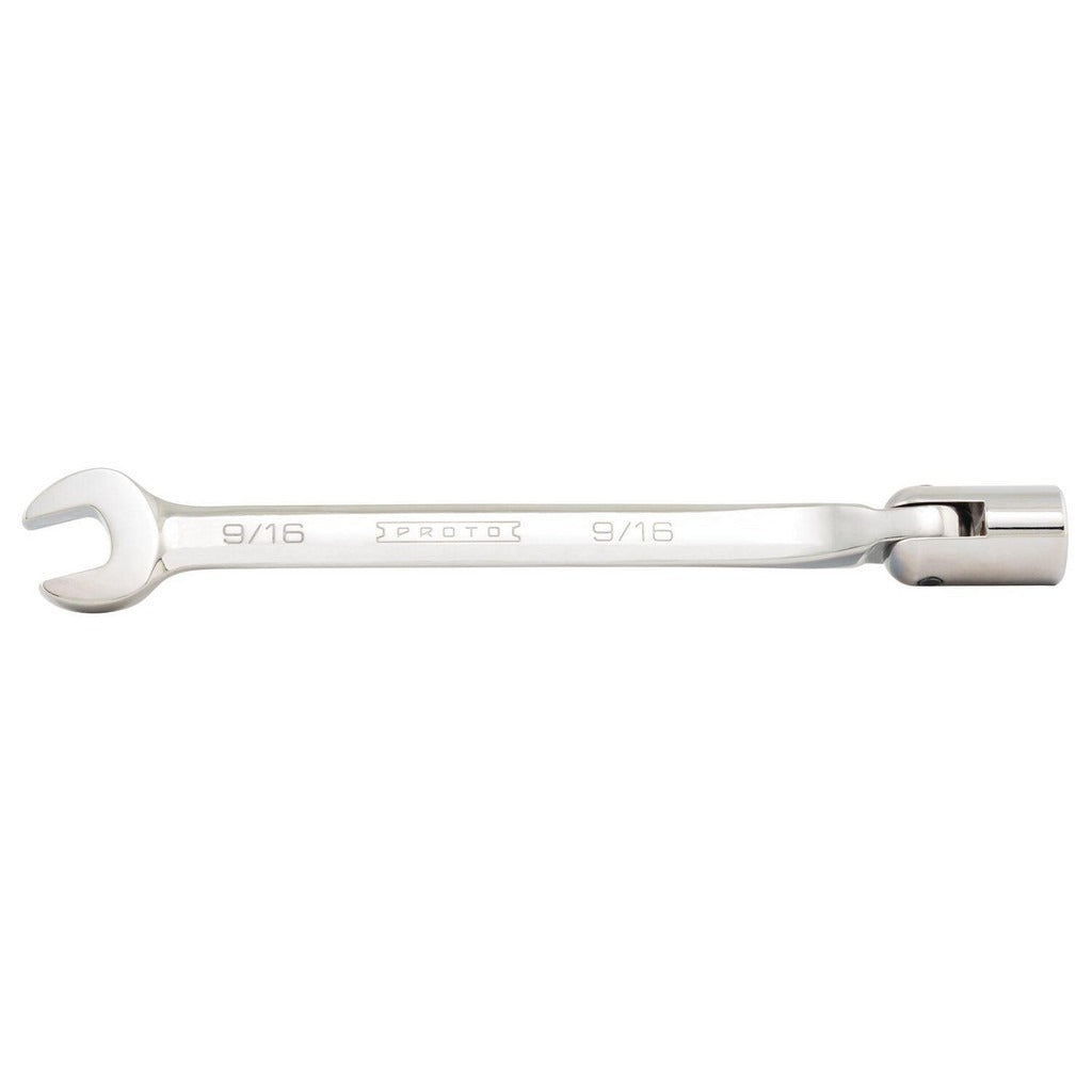 PROTO Proto J1270-18A Combination Wrench 9/16 in 15 Deg Offset