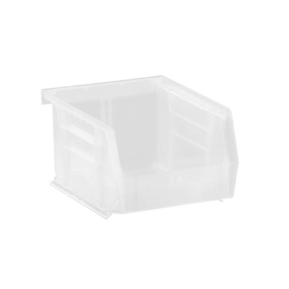 QUANTUM STORAGE SYSTEMS Quantum Storage QUS210CLCS Hopper Stacking Bin Clear 24 Pack