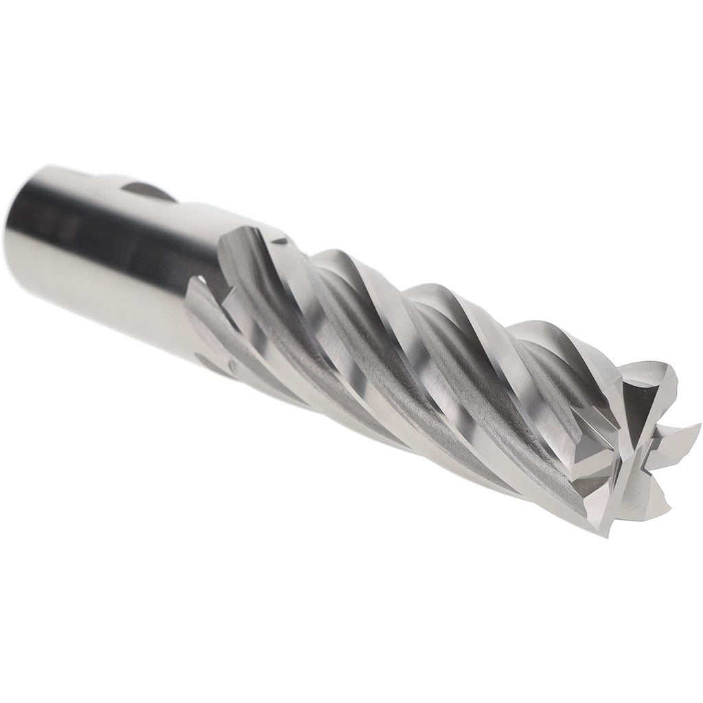 HERTEL Hertel GG042980 Square End Mill 1 in 6 Flute Hss