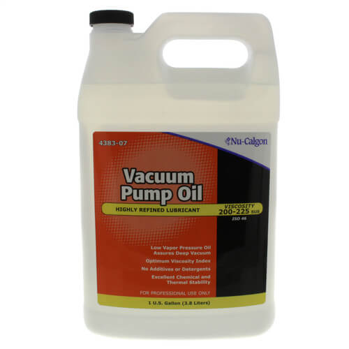 Nu-Calgon 4383-07 Vacuum Pump Oil 1 Gallon