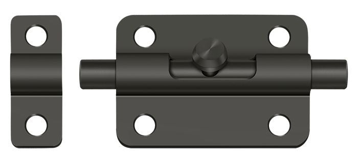 DELTANA Deltana 3BBU10B Barrel Bolt 3 in Oil Rubbed Bronze