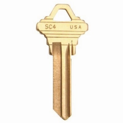 ILCO Kaba Ilco Corp SC4-1145A Key Blank 6 Pin C-keyway