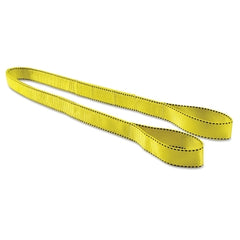 Liftex EE292X6PD Eye and Eye Pro-Edge Polyester Web Sling 2-Ply 2 x 6 Feet Yellow