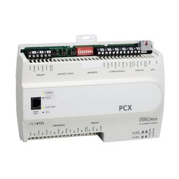 Johnson Controls FX-PCX4711-0 Expansion Module 14 Point I/O with 6UI 2BI 3BO 2AO 4CO 24VAC FC SA Bus Support