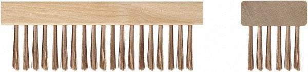 AMPCO Ampco B-401 Scratch Brush Bronze 19 Rows 6 Columns