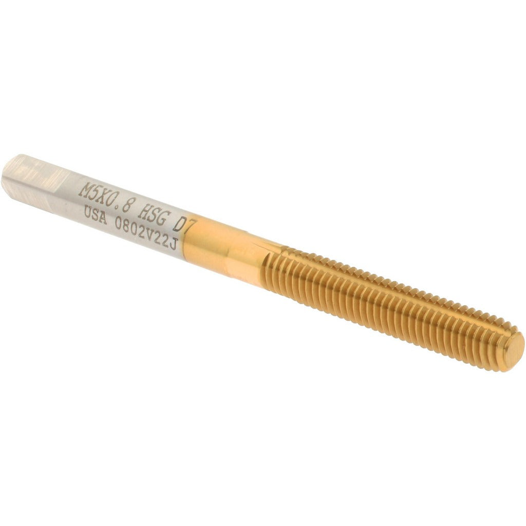 HERTEL Hertel K010455AS25 Thread Forming Tap M5x0.8 Bottoming Hss Tin