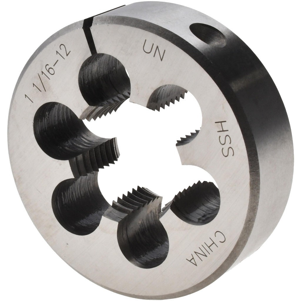 VALUE COLLECTION Value Collection 315-1411 Round Die 1-1/16-12 Hss