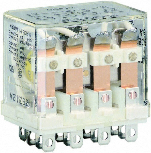 SCHNEIDER ELECTRIC Square D 8501RSD44V53 General Purpose Relay 4PDT 24 Vdc
