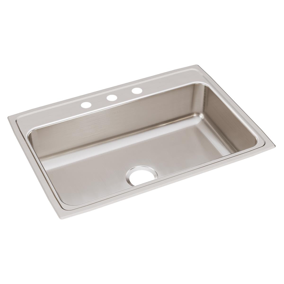 BSC PREFERRED Bsc Preferred LRQ31223 Single Bowl Kitchen Sink 31 in