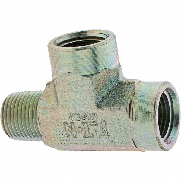 EATON Eaton 2092-6-6S Pipe Tee 3/8 Mnpt X Fnpt X Fnpt 5000 Psi