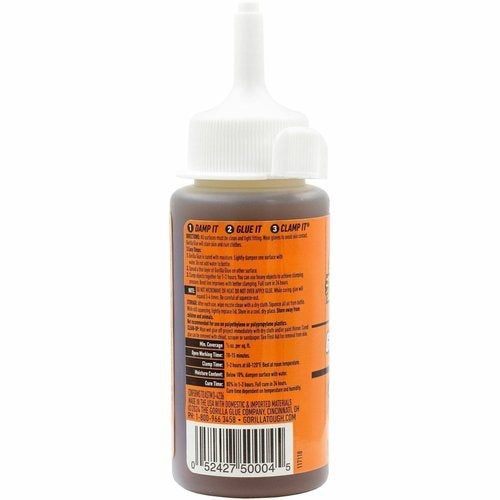 GORILLA Gorilla GOR5000408 Original Polyurethane Glue 3.75 oz Bottle GOR5000408