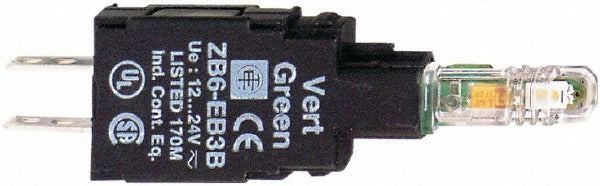 SCHNEIDER ELECTRIC Schneider Electric ZB6EB3B Led Indicating Light 12-24 Vac
