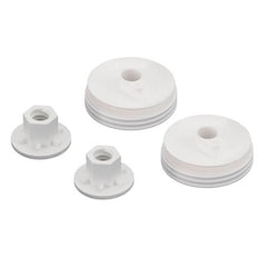 Sioux Chief 440-2W Closet Bolt Cover Cap with Bolts