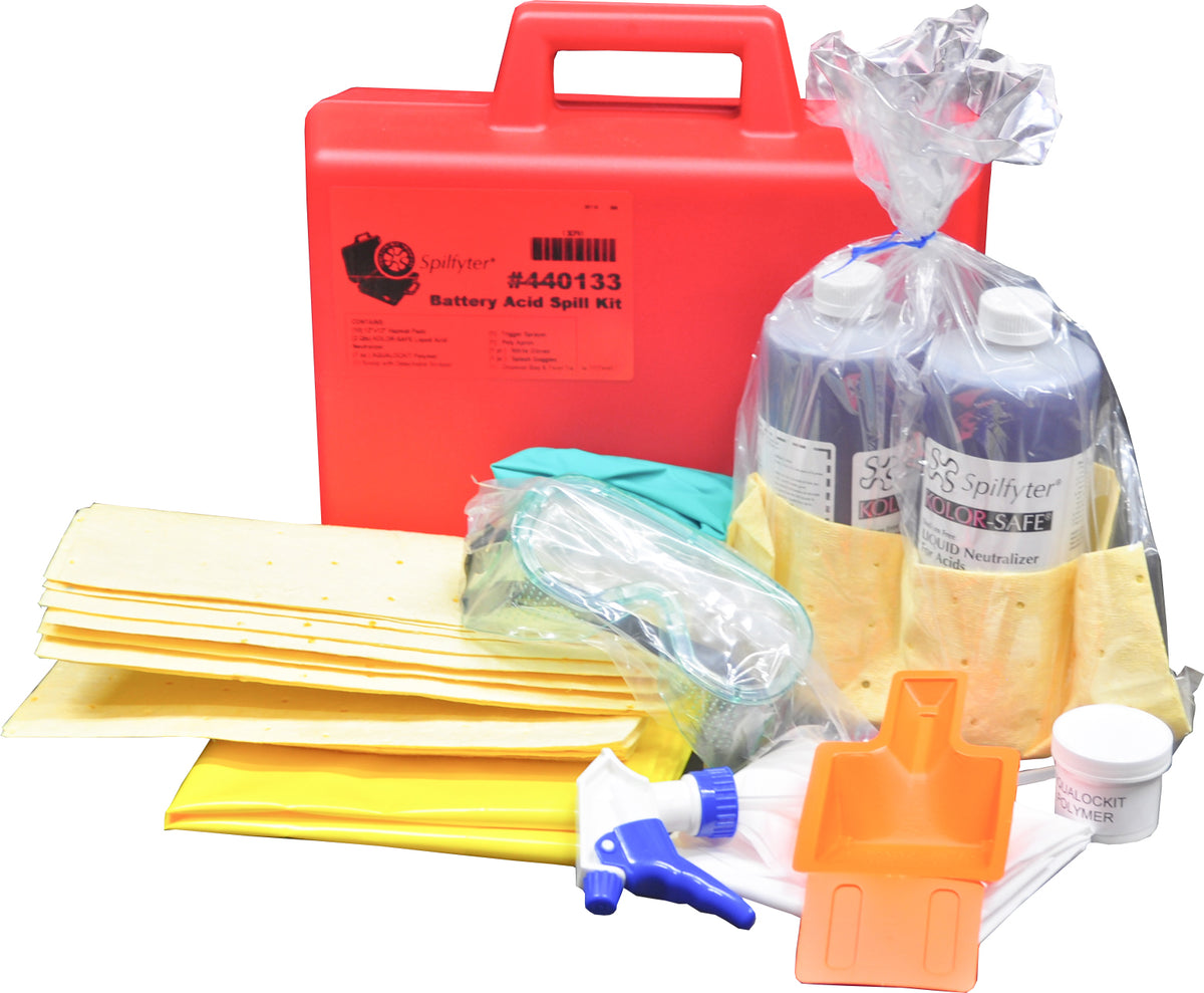 FyterTech 440133 GRAB & GO Battery Acid Spill Kit