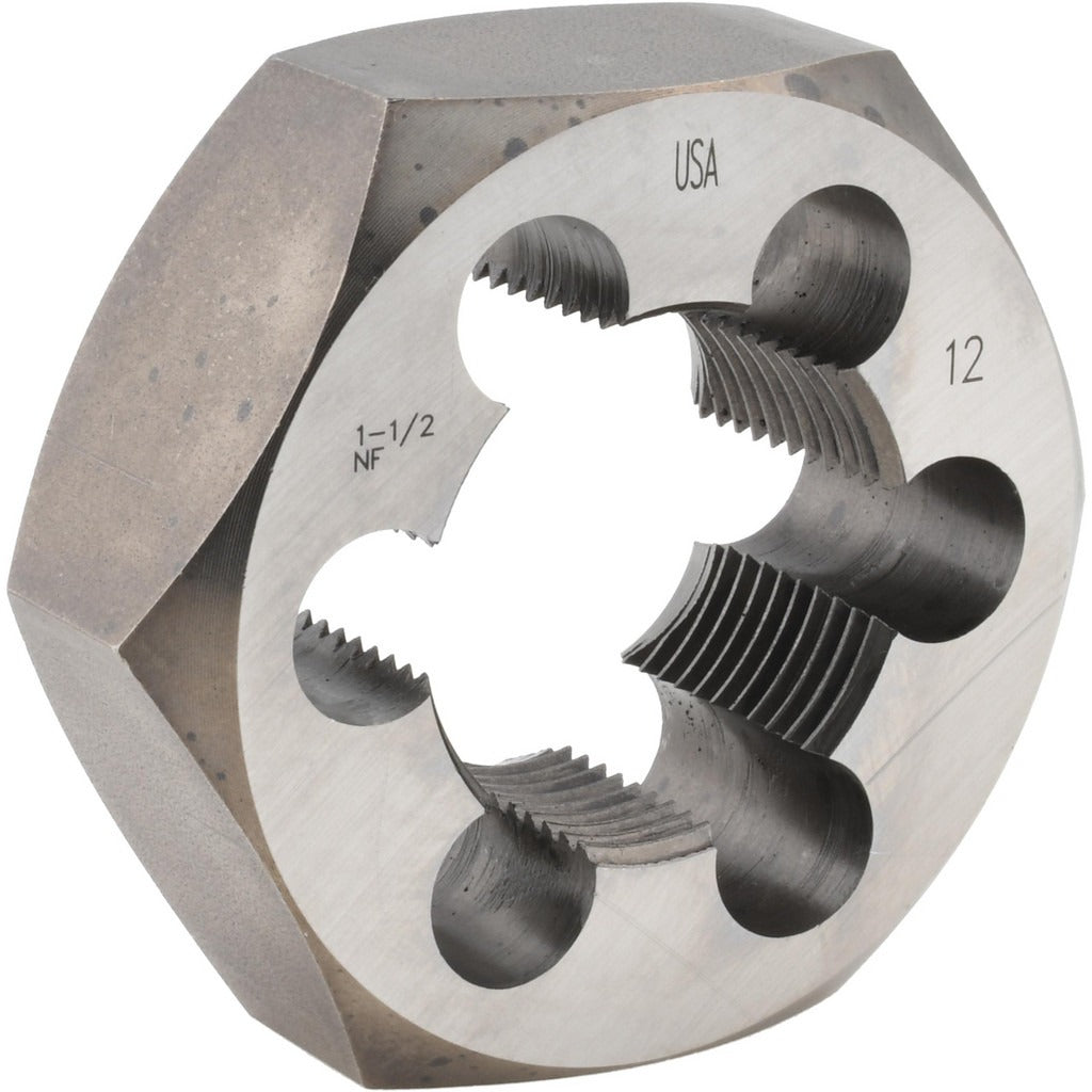 CLE-LINE Cle-line C65633 Hex Rethreading Die 1-1/2-12 Unf