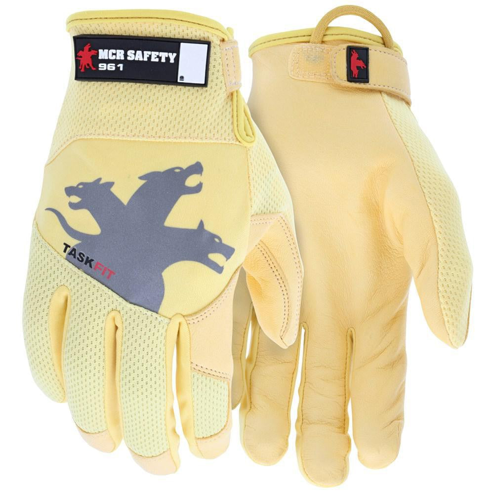 MCR SAFETY Mcr Safety 961M Mechanics Gloves Medium Goatskin