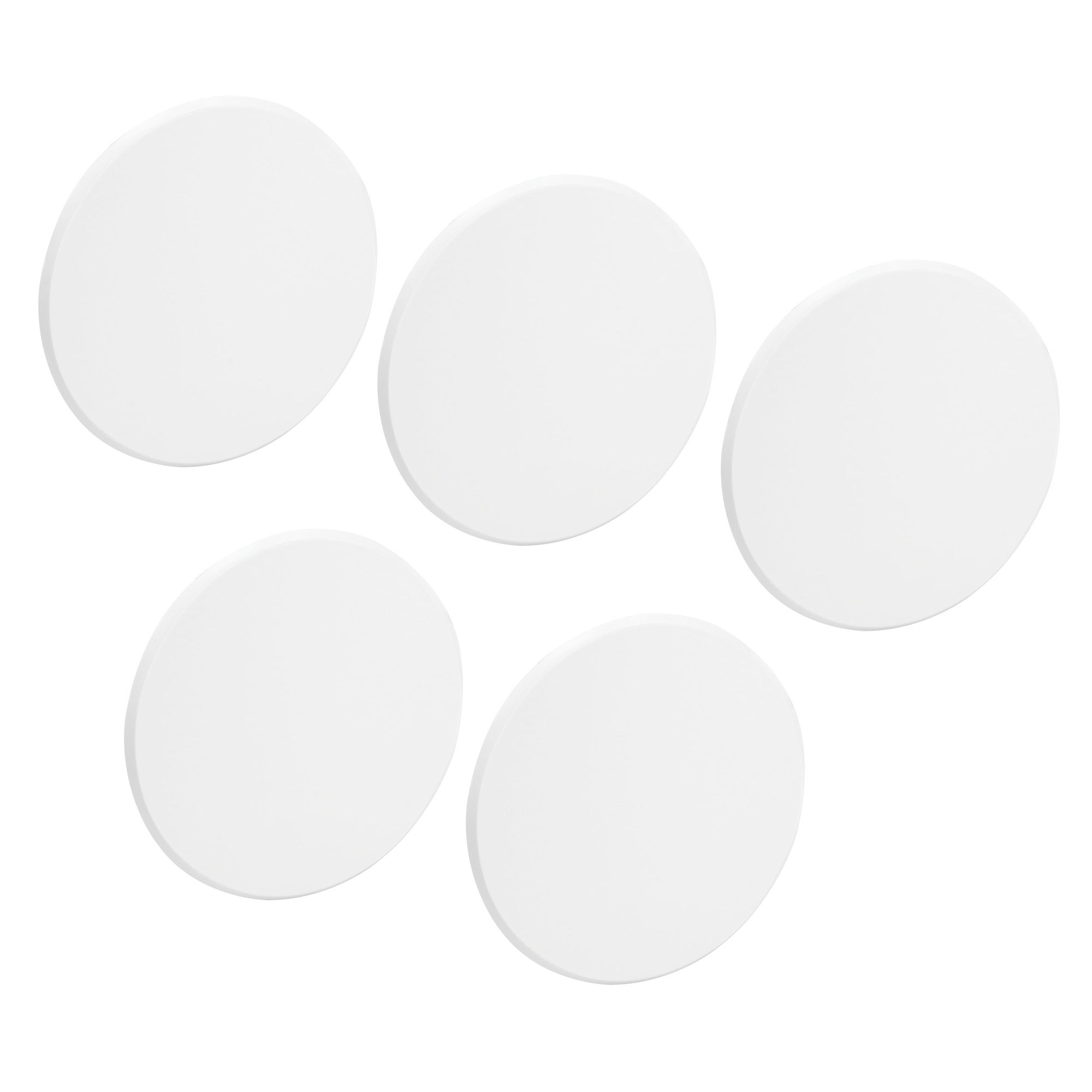 PRIME-LINE Prime-Line MP9271 Vinyl Circular Wall Protector (5 Inch Pack of 5)