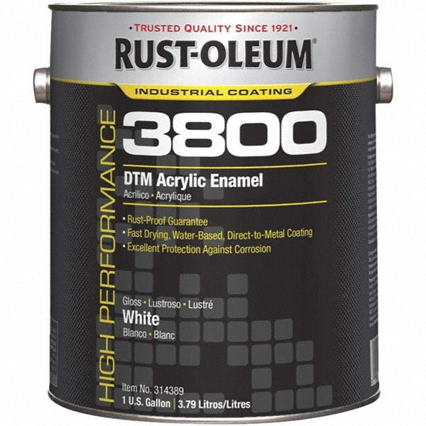 RUST-OLEUM Rust-oleum 314389 Acrylic Enamel Paint 1 Gal Gloss White