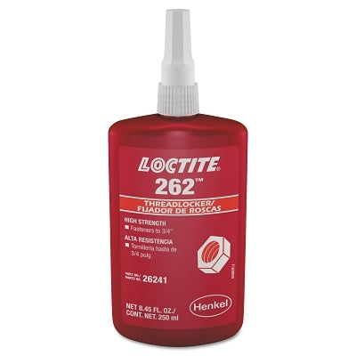 Loctite 135375 262 Red Threadlocker 250 mL Bottle