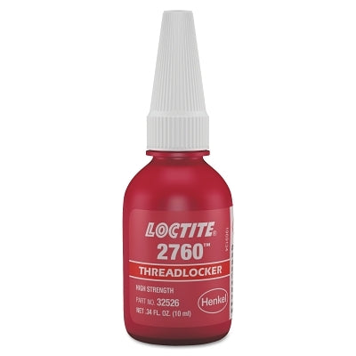 Loctite 303441 2760 Threadlockers Primerless High Strength 10 mL Red