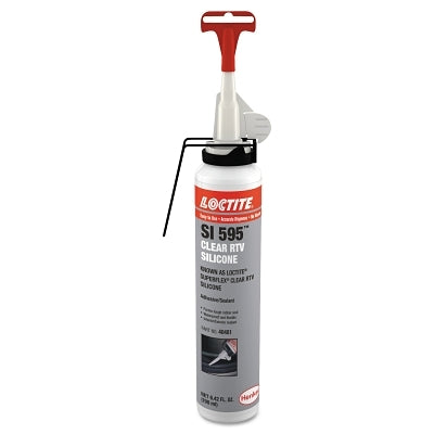 Loctite 743915 Superflex RTV Silicone Adhesive Sealant 190 mL Power Can Clear