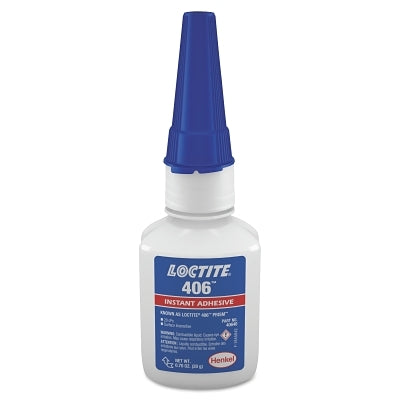 Loctite 135436 406 Prism Instant Adhesive Surface Insensitive 20g Bottle Clear