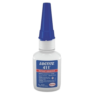 Loctite 135446 Instant Adhesive 20 g Bottle Clear 411