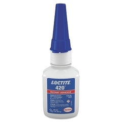 Loctite 135455 420 Super Bonder Instant Adhesive, Wicking Type, 1 oz Bottle, Clear