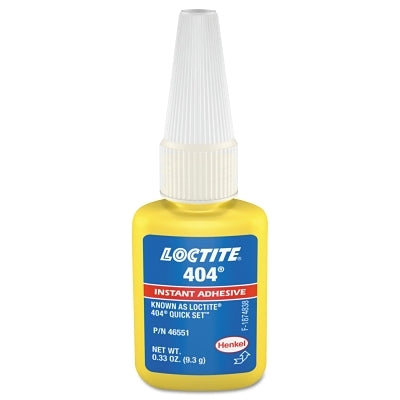 Loctite 135465 404 Quick Set Instant Adhesive 0.333oz Clear