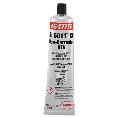 Loctite 234323 Clear Super Flex Silicone Sealant 80 mL