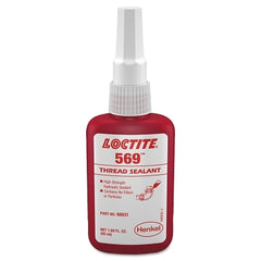 Loctite 135492 Thread Sealant 569 Hydraulic Sealant 50 mL Bottle Brown