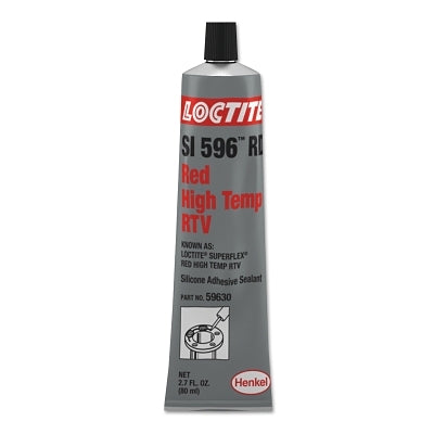 Loctite 135507 High Temp RTV Silicone Sealant 80 ml Tube Red