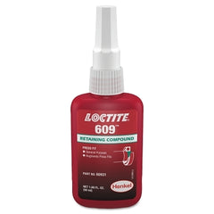 Loctite 135512 609 Retaining Compound General Purpose 50 mL Bottle Green 3000 psi