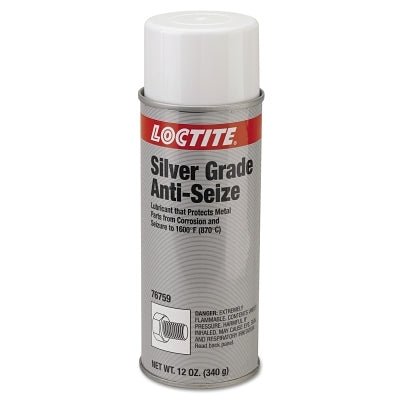 Loctite 135541 Silver Grade Anti-Seize Lubricant 12 oz Aerosol Can