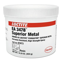 Loctite 209822 Fixmaster Superior Metal, 1 lb, Kit, Dark Grey