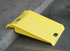 Eagle 1794 Poly Curb Ramp in Yellow