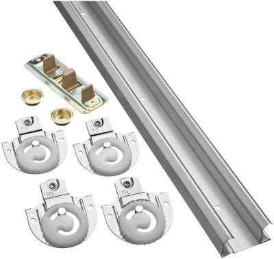 NATIONAL HARDWARE National Mfg N343-087 By-pass Door Hardware Kit 72in