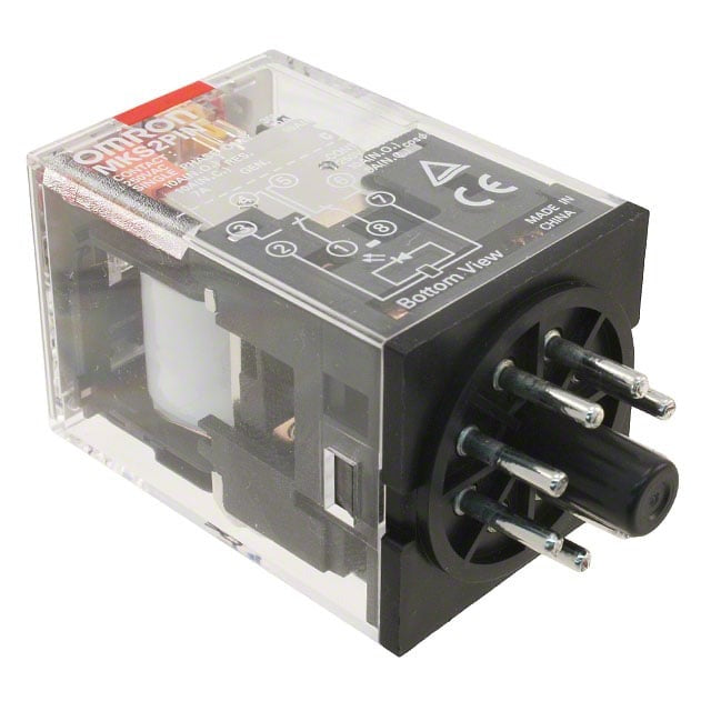 OMRON Omron MKS2PIN-AC120 Plug-In General Purpose Relay 120 VAC (DPDT) MKS2P