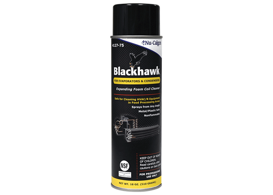 Nu-Calgon 4127-75 Blackhawk 18 Oz Clear Coil Cleaner Expanding Foam 4127-75