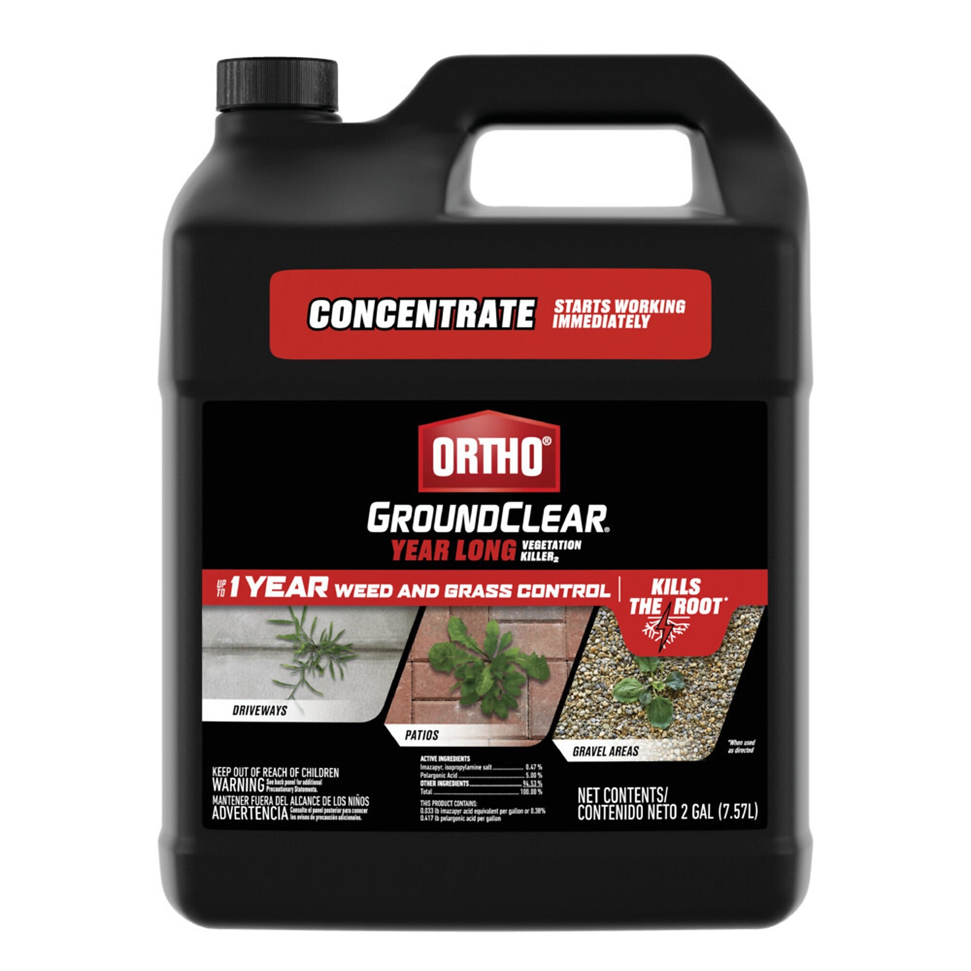 ORTHO Ortho 4657205 GroundClear Year-Long Vegetation Killer (2 gal Concentrate)