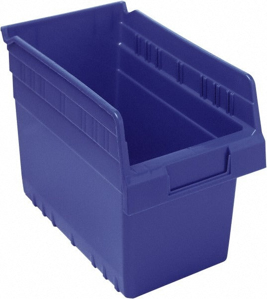 QUANTUM STORAGE SYSTEMS Quantum Storage QSB802BL Hopper Shelf Bin Blue
