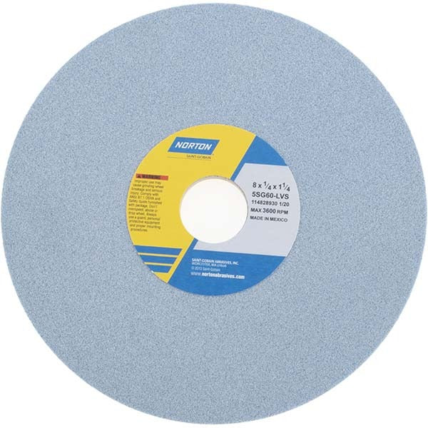 NORTON Norton 66253043352 Surface Grinding Wheel 8in 60 Grit