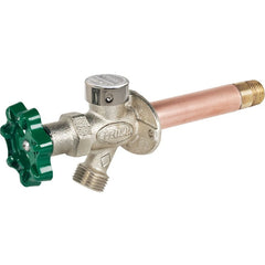 Prier C-144D14 Sillcock Frost Free with Vacuum Breaker Brass 1/2 x 14 Inch MPT/Female Sweat Nickel Plated