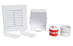 Oatey 39262 Sure Vent Air Admittance Valve Wall Box w/ PVC Adapter, 20 Branch, 8 Stack DFU AAV