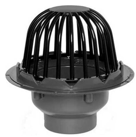 Oatey 78023 Roof Drain with Dome Cast Iron 3 Inch PVC