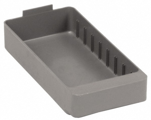 QUANTUM STORAGE SYSTEMS Quantum Storage QED401GY Plastic Drawer Bin Gray