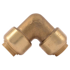 SharkBite U246LF 3/8 Inch Push Brass Standard Radius 90 Degree Elbow