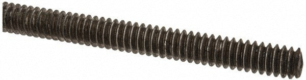 VALUE COLLECTION Value Collection 01052 Threaded Rod 10-24 2 Ft Steel